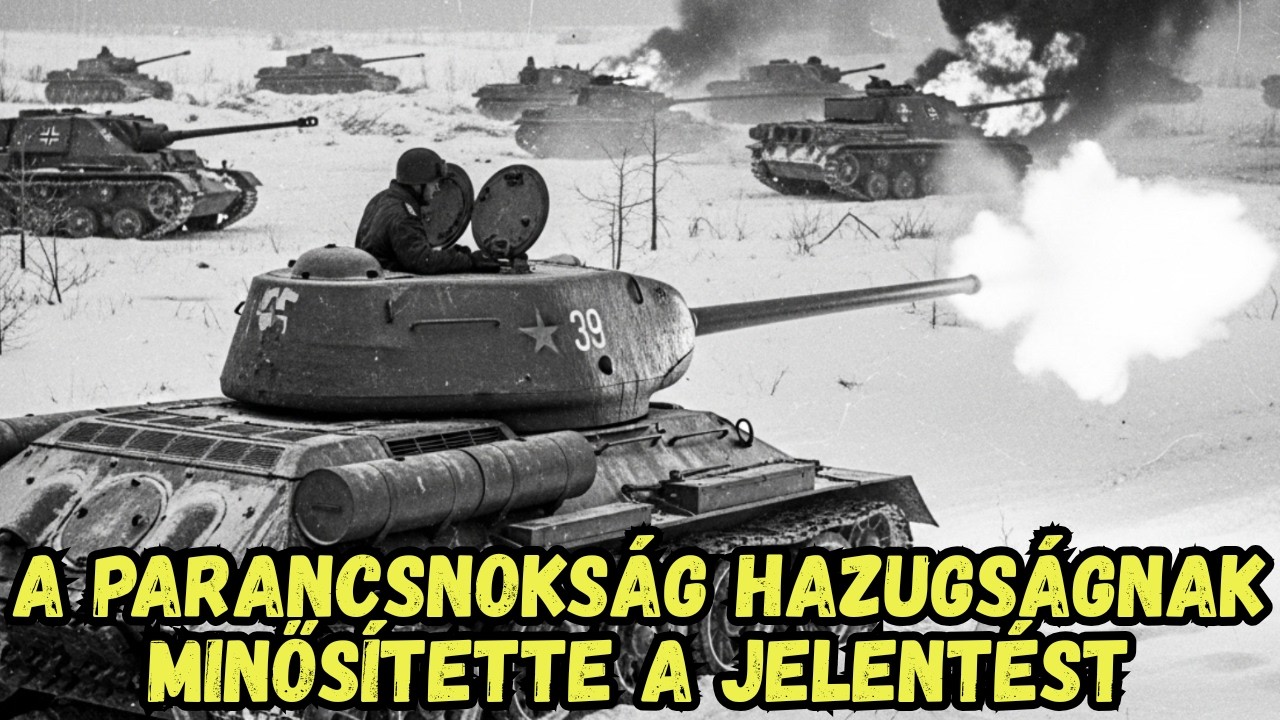 Mesterlövészpuskává Változtatta A Tankját, És 7 Wehrmacht-Páncélost Semmisített Meg