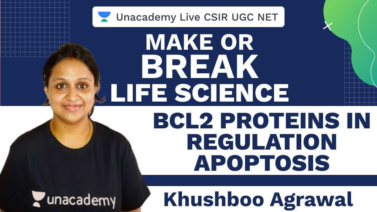 Make Or Break For Life Science | BCl2 Proteins in Regulation Apoptosis | Unacademy Live CSIR UGC NET