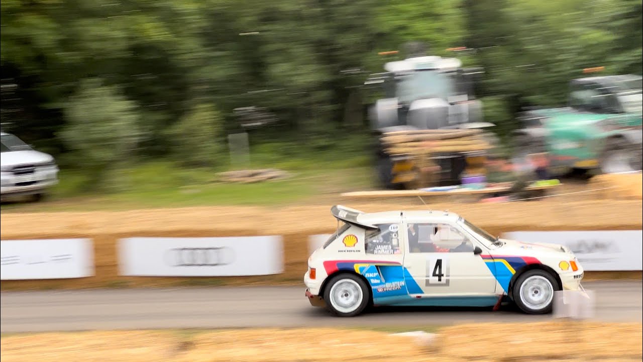 Peugeot 205 T16 E2 rally car @Goodwood Festival Of Speed 2023