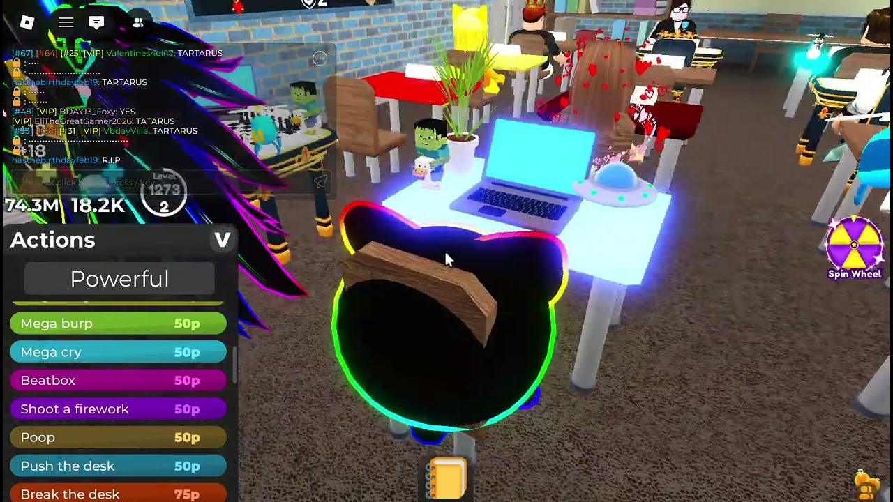 Roblox TPE Admin Abuse #4 (more chaos on the end)