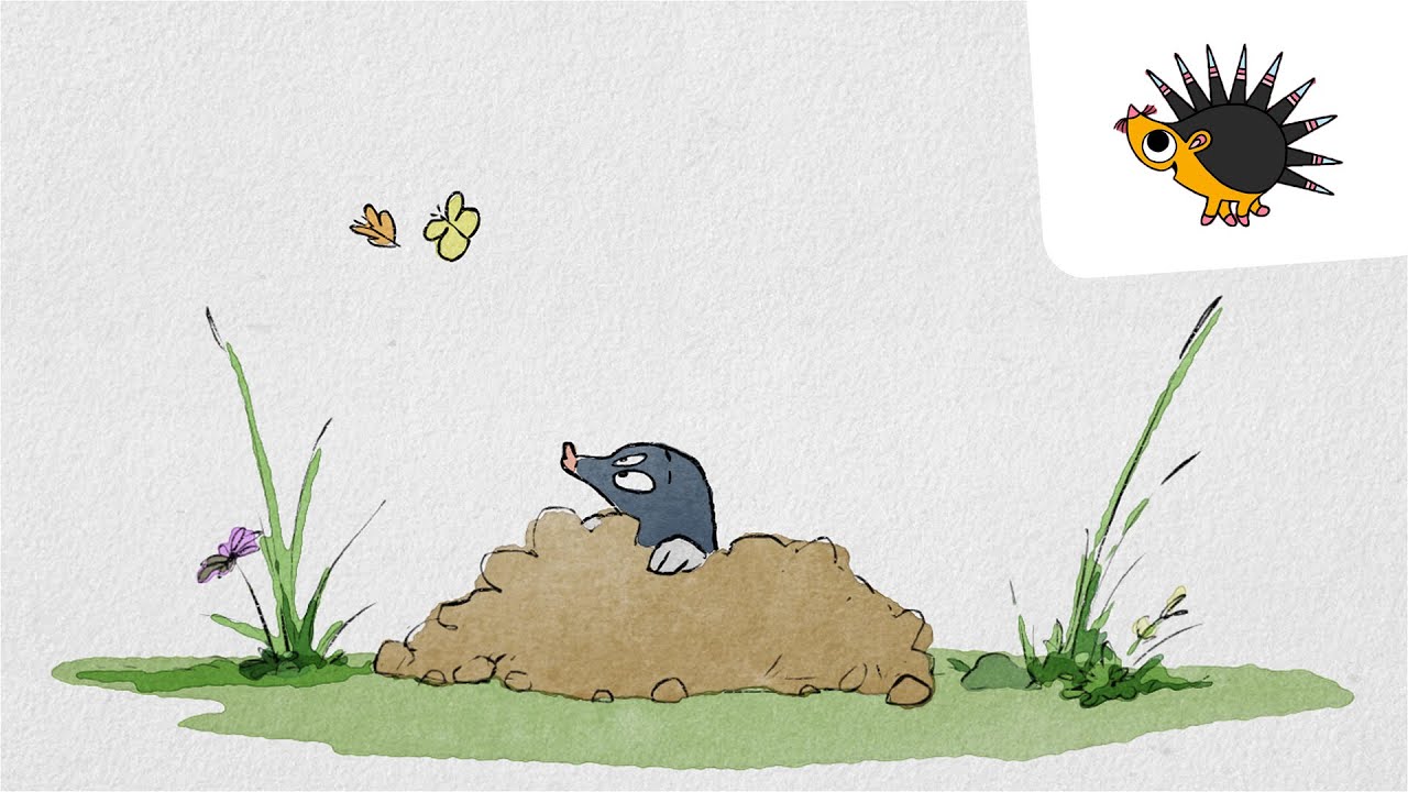 Der Maulwurf und der Regenwurm | Trickfilm | Ich kenne ein Tier
