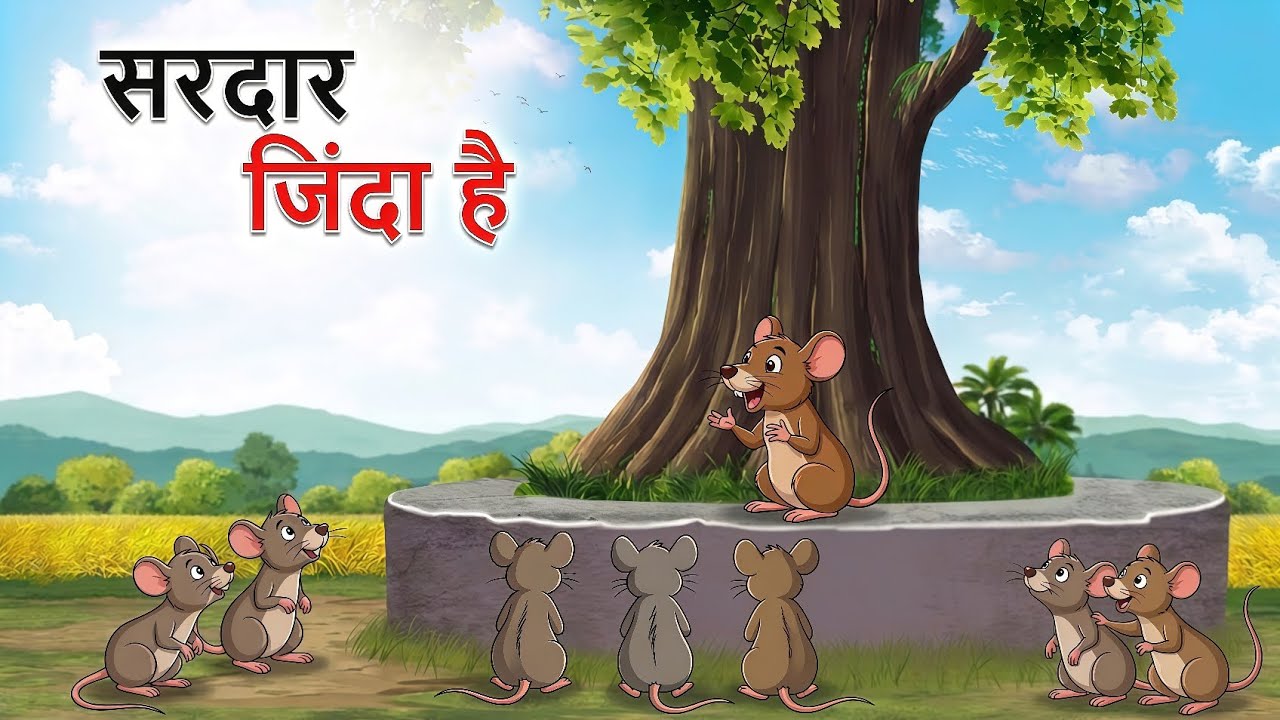 समझदार चूहों की कहानी | Animals Cartoon Story | Hindi Moral Story | Fairytale Hindi | Morning toons