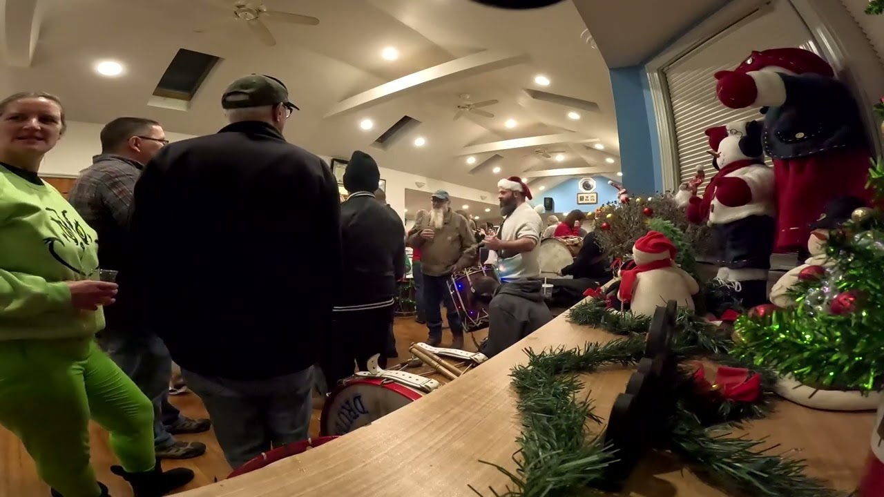 Ancient corps Jam -  Christmas Parade - Old Saybrook,CT  12-14-24