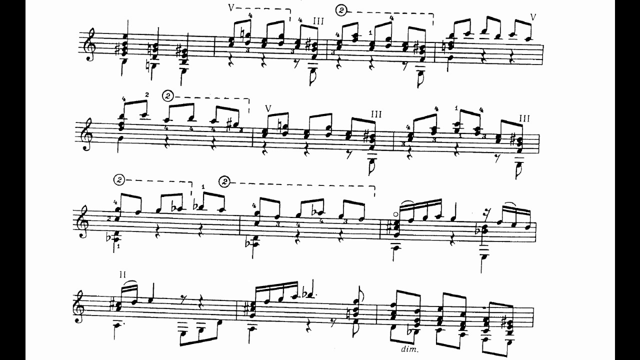 Joaquin Turina: Sonata Op.61 (Score Video)