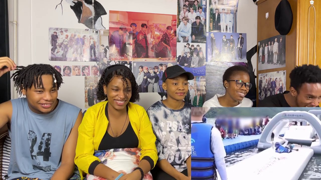 do you ever look at someone and wonder, what is bighit feeding these kids?(reaction)