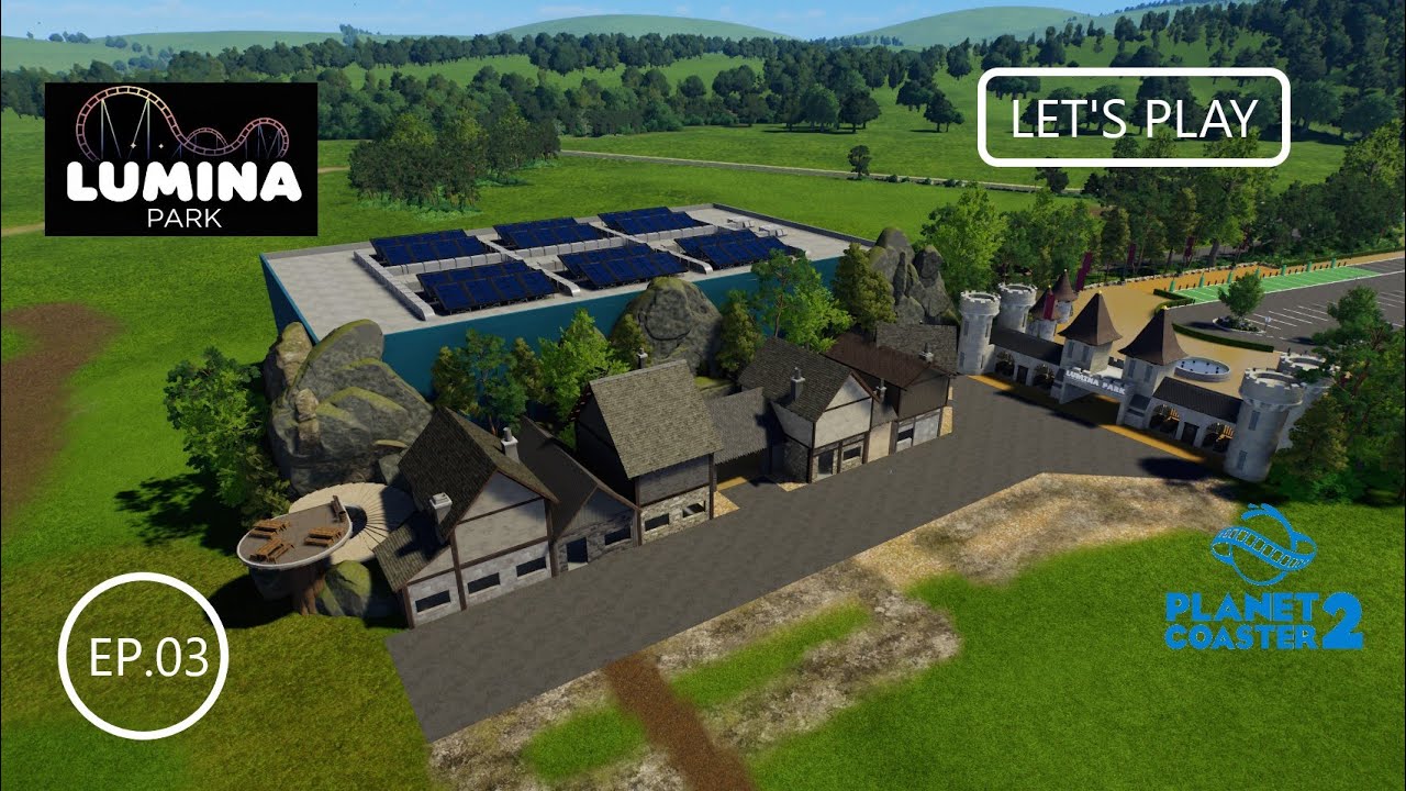 🏗️ Construction de la Main Street 😁 Let’s Play FR - Planet Coaster 2 🥳 LUMINA PARK ✨