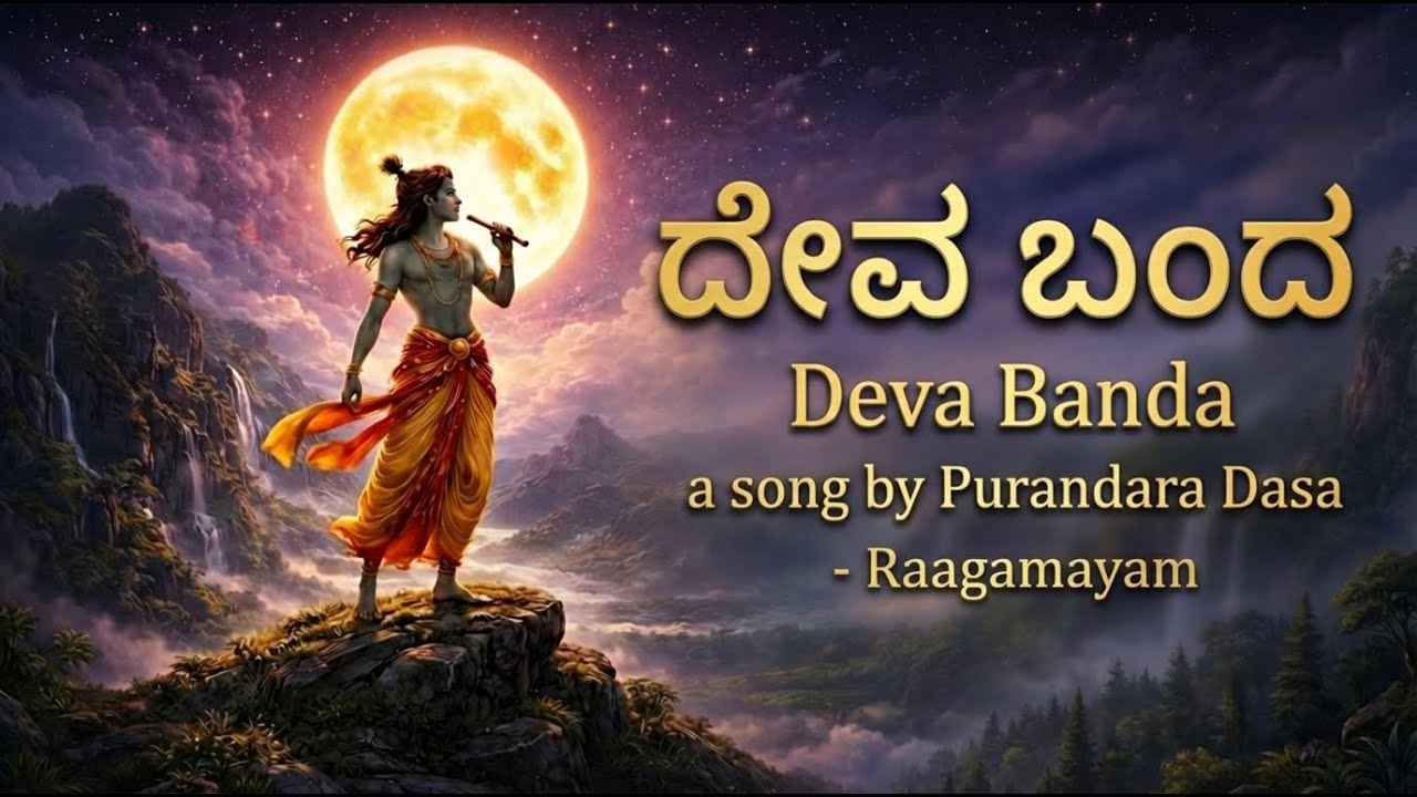 ದೇವ ಬಂದ | Deva Banda | Purandara Dasa | Kannada Devotional Song