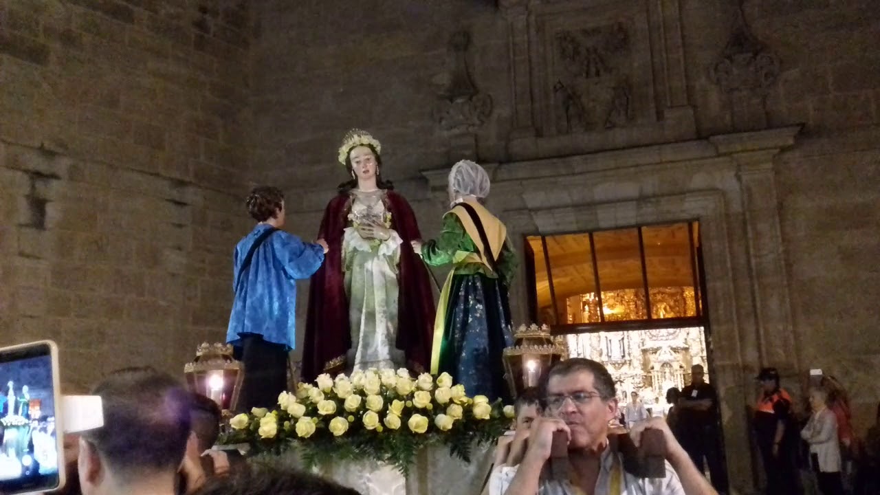 Procesión Virgen de la Saleta - Zamora 2018 - Llegada iglesia de San Torcuato