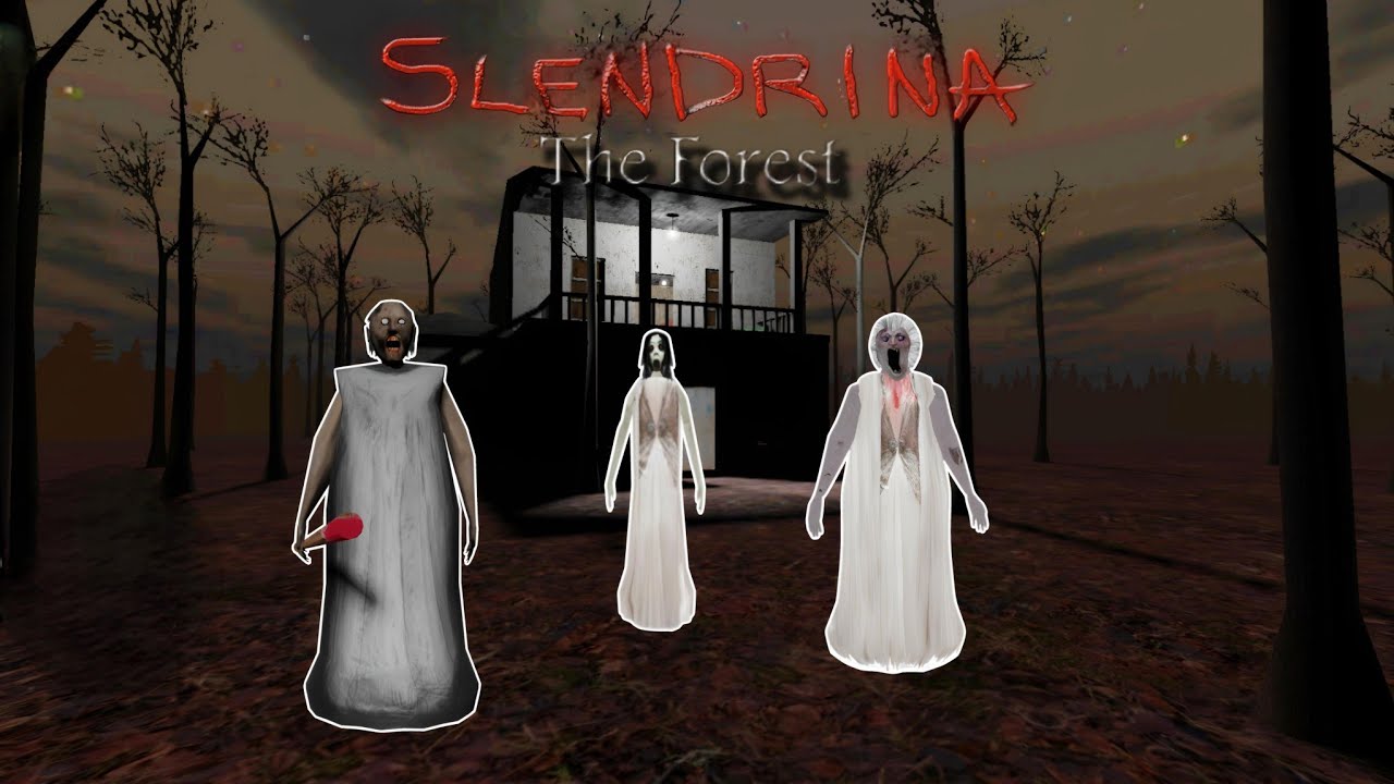 Granny As Visitor In Slendrina The Forest Full Gameplay