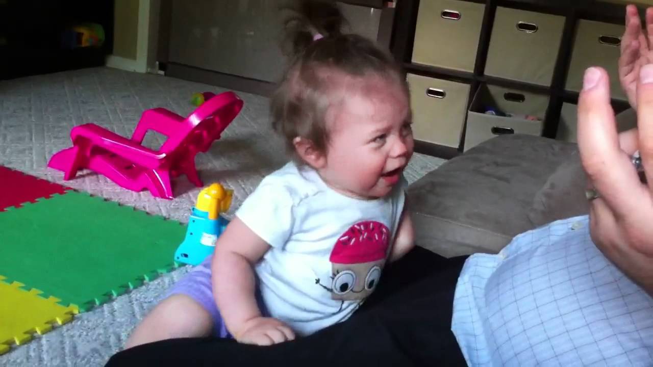 13 month old tantrum. Plays dead