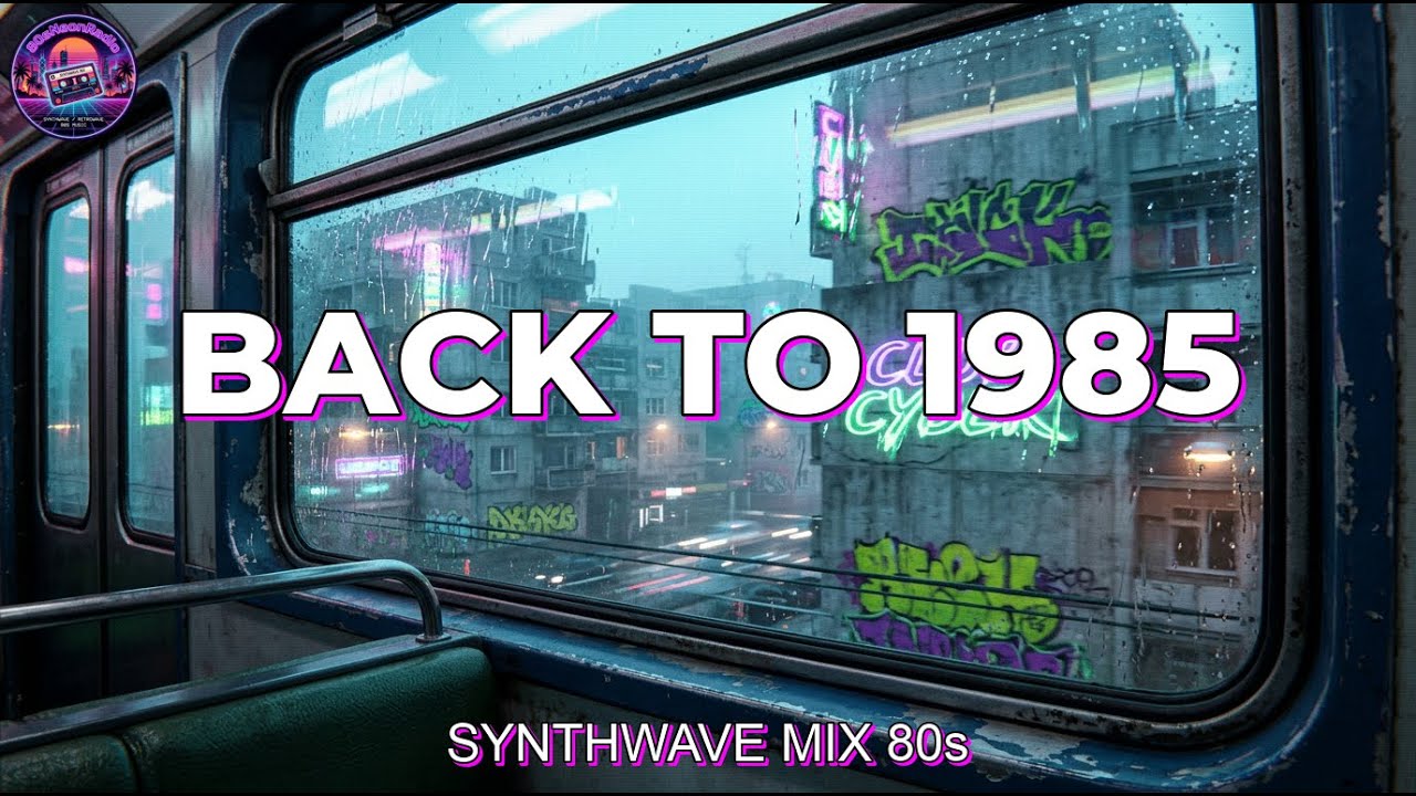 BACK TO 1985 | Synthwave Retrowave Mix | Neon Cityscape