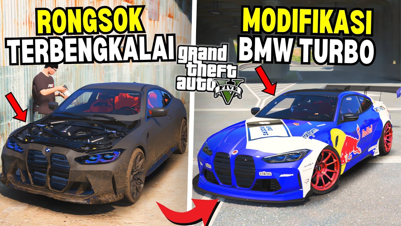 Aku Menemukan Mobil BMW Langka Rongsok Terbengkalai di Rumah Kosong - GTA 5 MOD