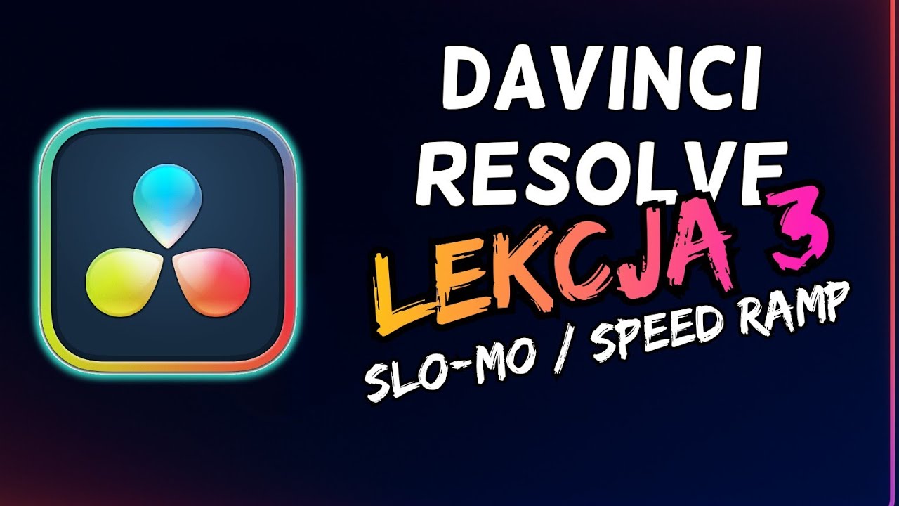 Jak ustawić prędkość, slo-mo oraz speed ramp w Davinci Resolve 20 - Poradnik dla początkujących.