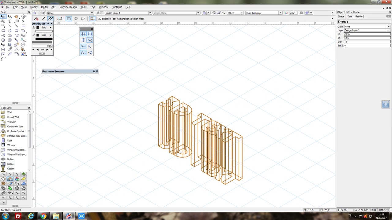 HOW TO MAKE 3D TEXT WITH VECTORWORKS