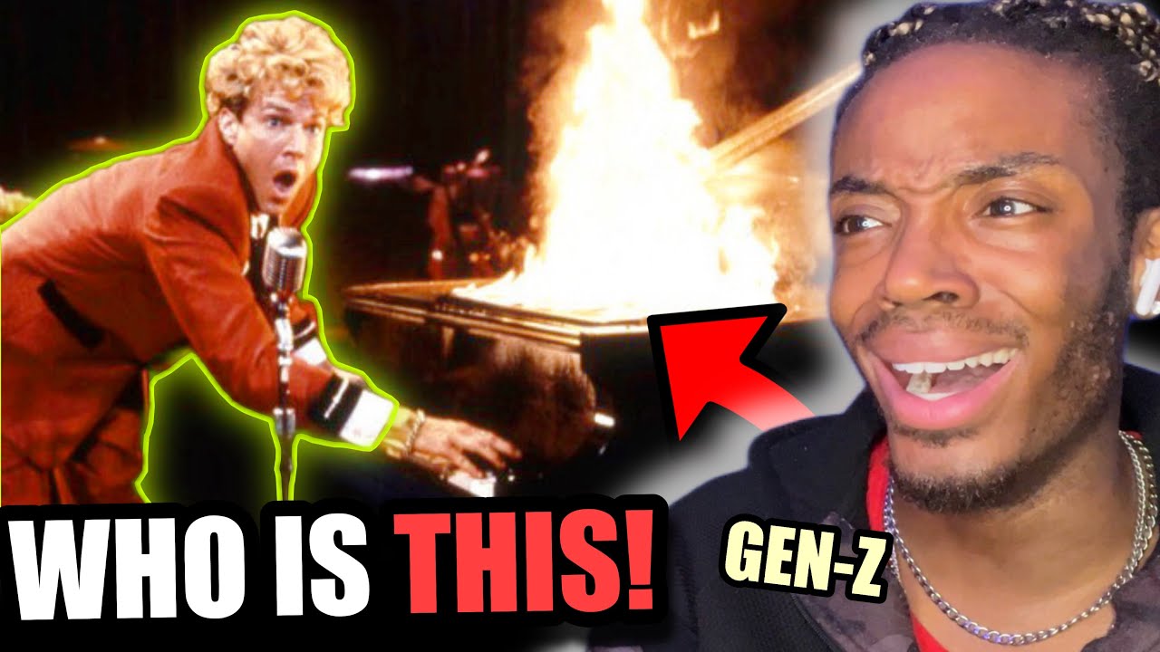HE BURNT THE PIANO! FIRST TIME EVER REACTING TO JERRY LEE LEWIS (FILM CLIP)