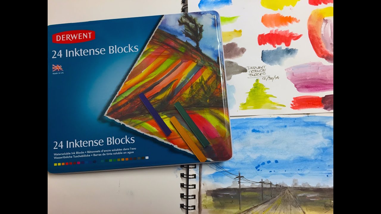 Derwent Intense Blocks - Demo