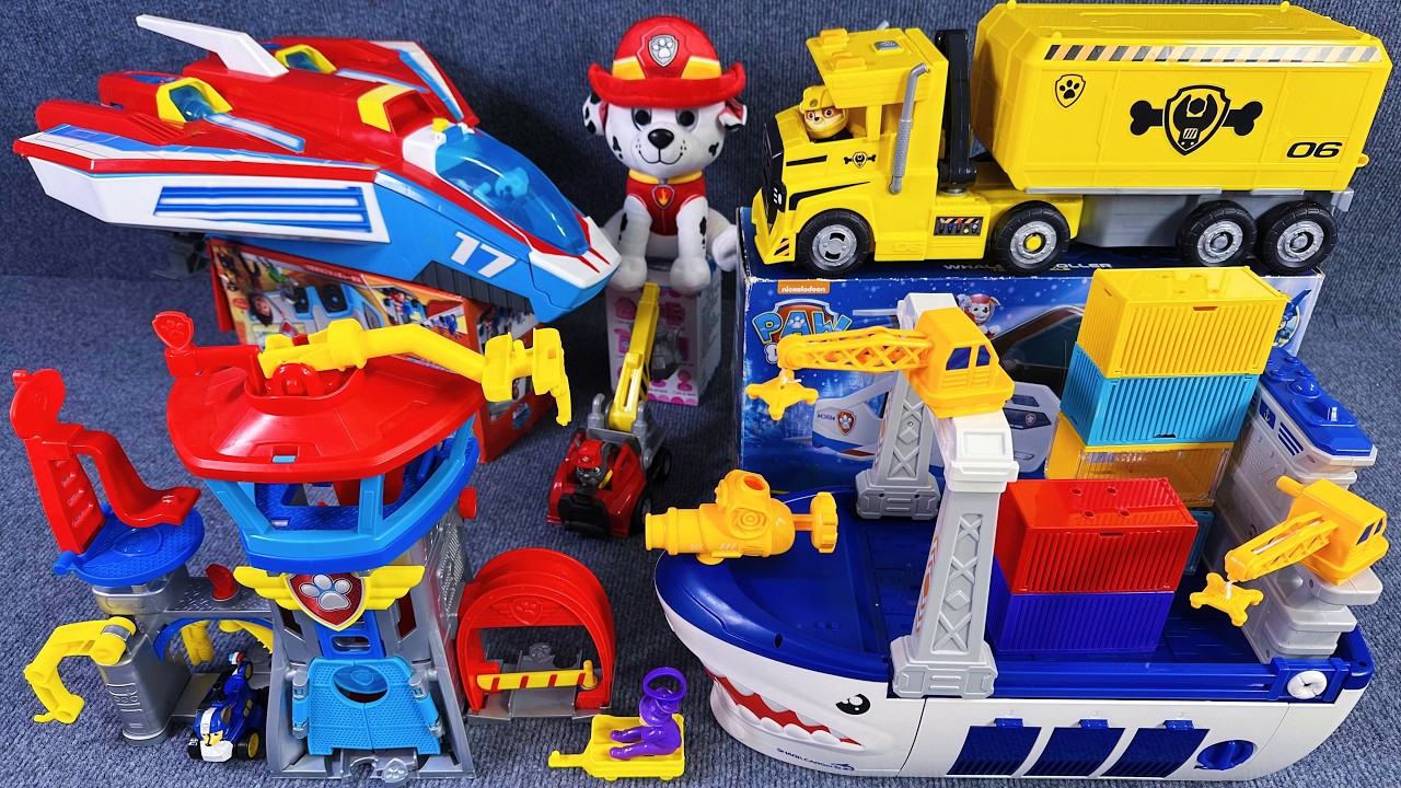 12 Minutes Satisfying with Unboxing Super Cool Paw Patrol Toys Collection ASMR | Review Toys