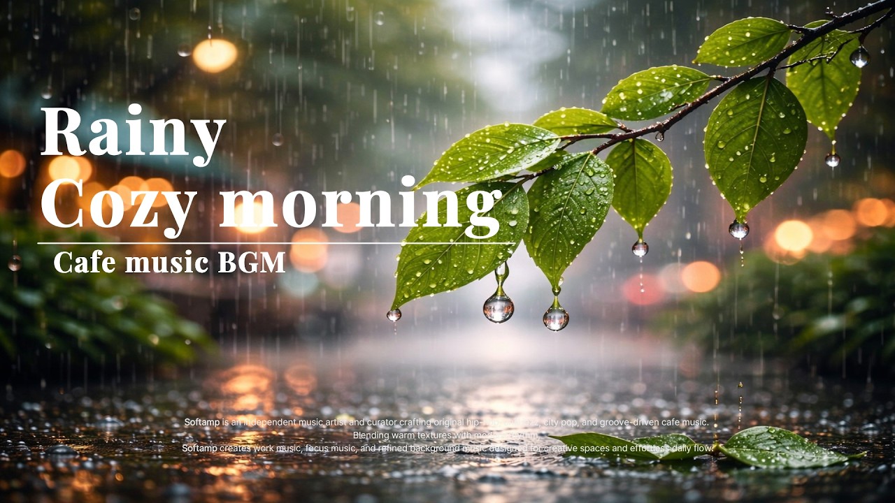 비 오는 날은 그루비한 재즈가 딱~ ☔감성 카페 음악 플레이리스트 ☔ Cozy Cafe Bossa Nova Playlist