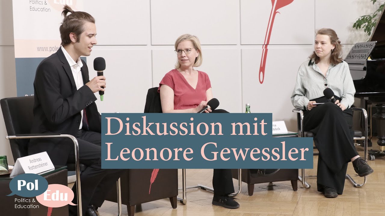 Diskussion mit Leonore Gewessler