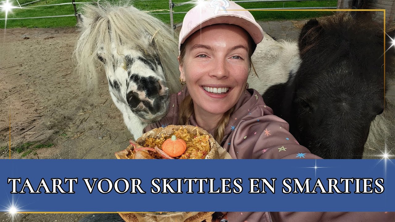 Herfstaart bakken voor de ponies!! | PaardenpraatTV