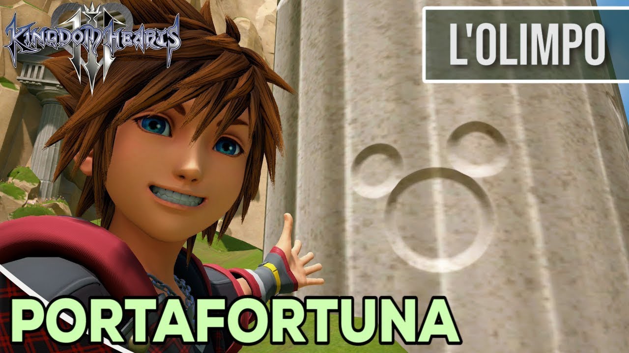 Kingdom Hearts 3 (ITA)- PORTAFORTUNA - L'Olimpo