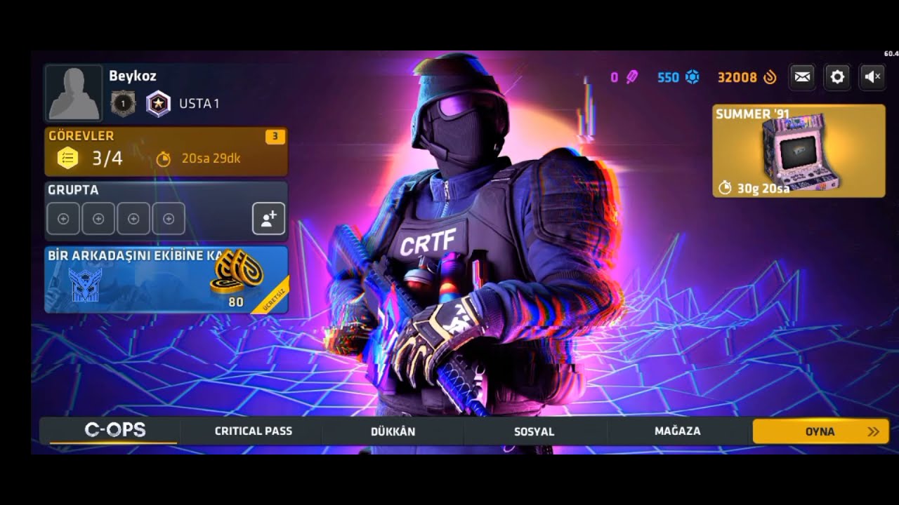 Critical Ops 50 Summer 91 Case Opening