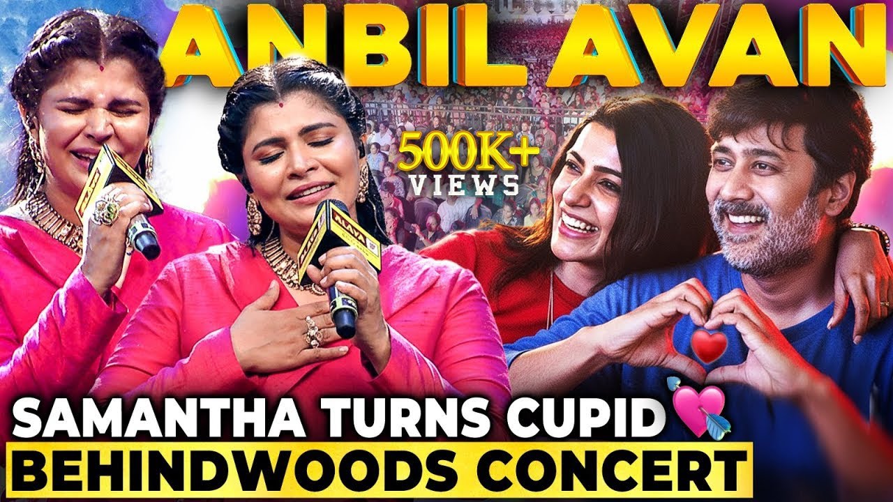 Anbil Avan! VTV Mood😍 Hubby’s Love Vibes to Chinmayi🥰 Samantha Blushes🤩Breezy Performance