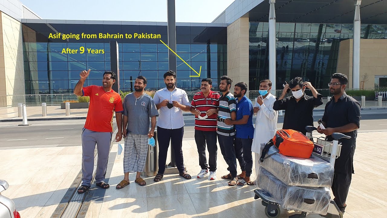 Friend going from #Bahrain to #Pakistan after #9Years. Drop him to Bahrain Airport