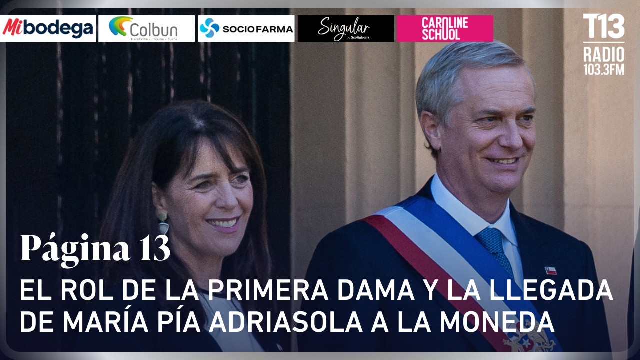 El rol de la Primera Dama y la llegada de María Pía Adriasola a La Moneda | Página 13