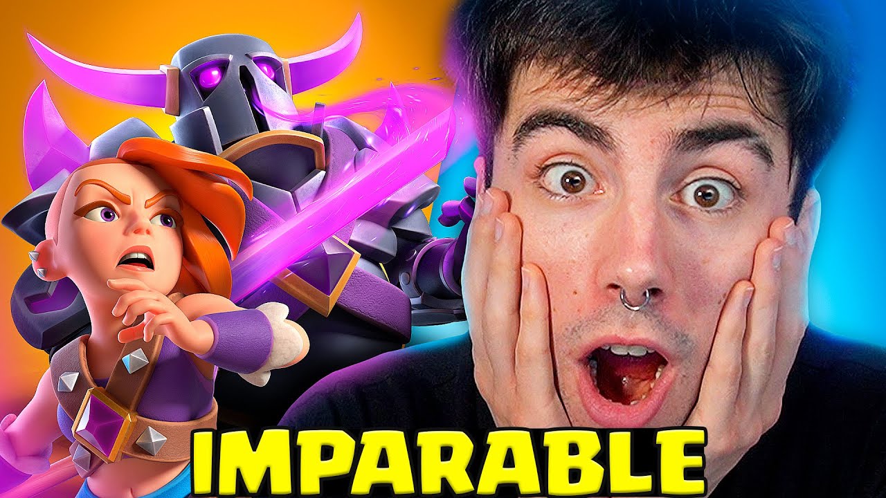 MI NUEVA VERSIÓN DE PEKKA DESTRUYE EL META😈!!
