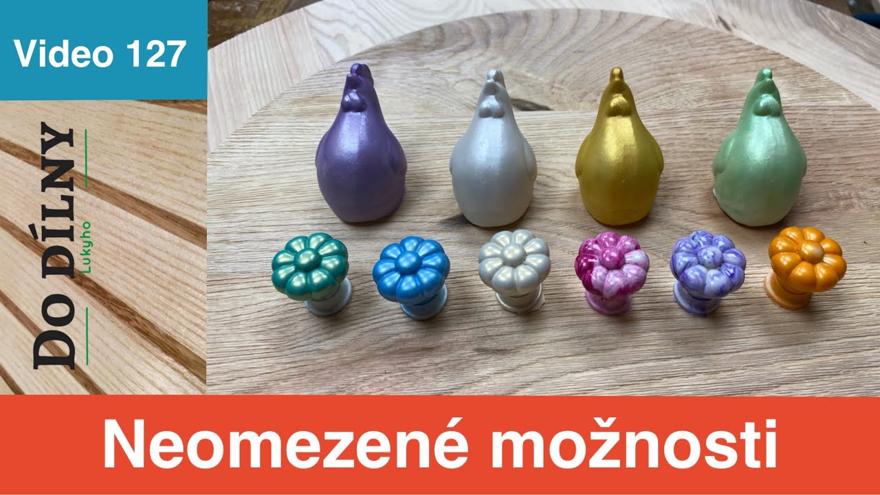 Neomezené možnosti - Polyuretanová licí pryskyřice / výroba silikonové formy na odlévání