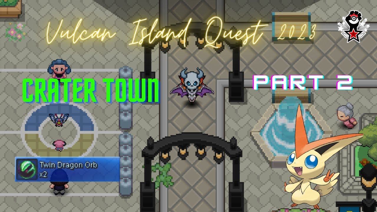Задание острова Вулкан 2023 | Город Крейтер | Площадь Вулкана [Часть 2] Pokémon Revolution Online
