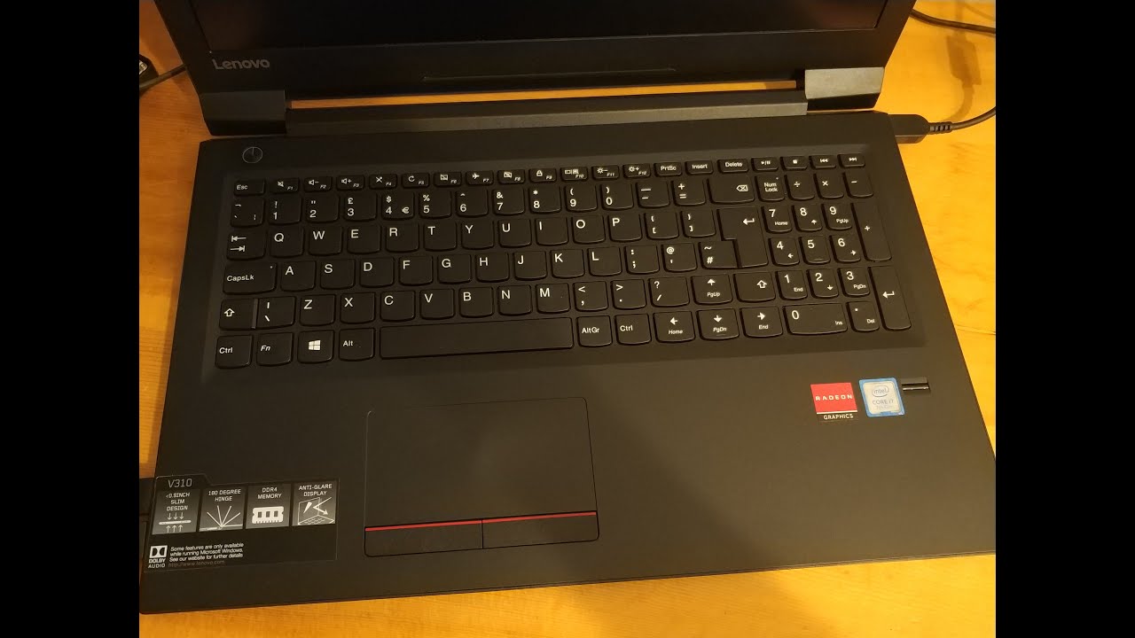 Lenovo V310 - Disassembly, Cleaning  fan, Upgrade from hard drive to Ssd, Correct cooling mistake