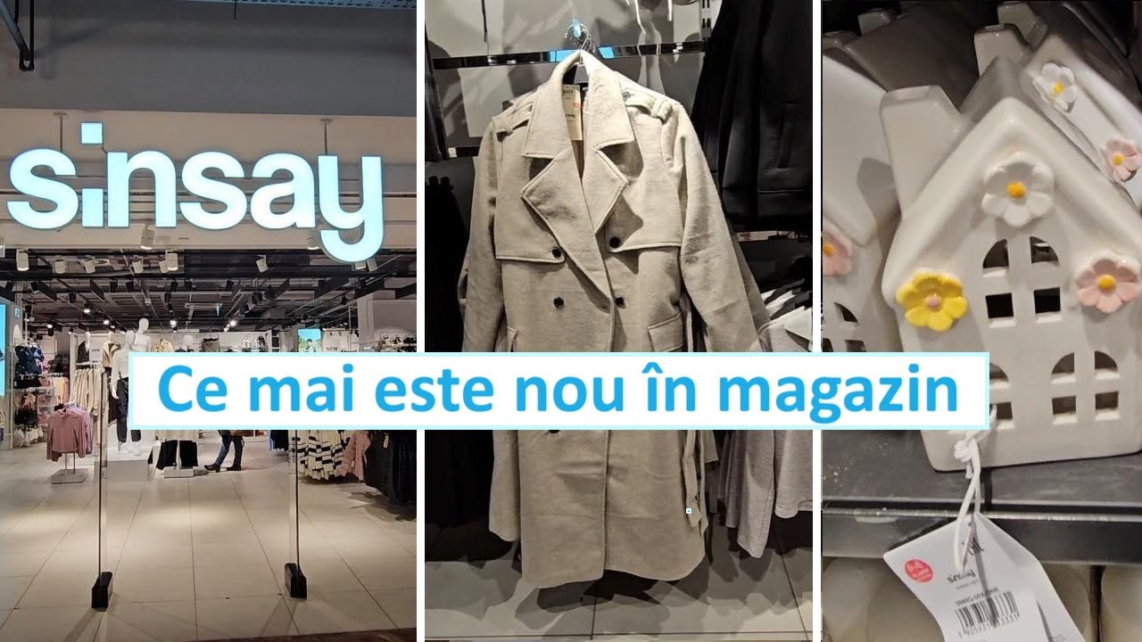 Ce mai este nou in magazinul Sinsay