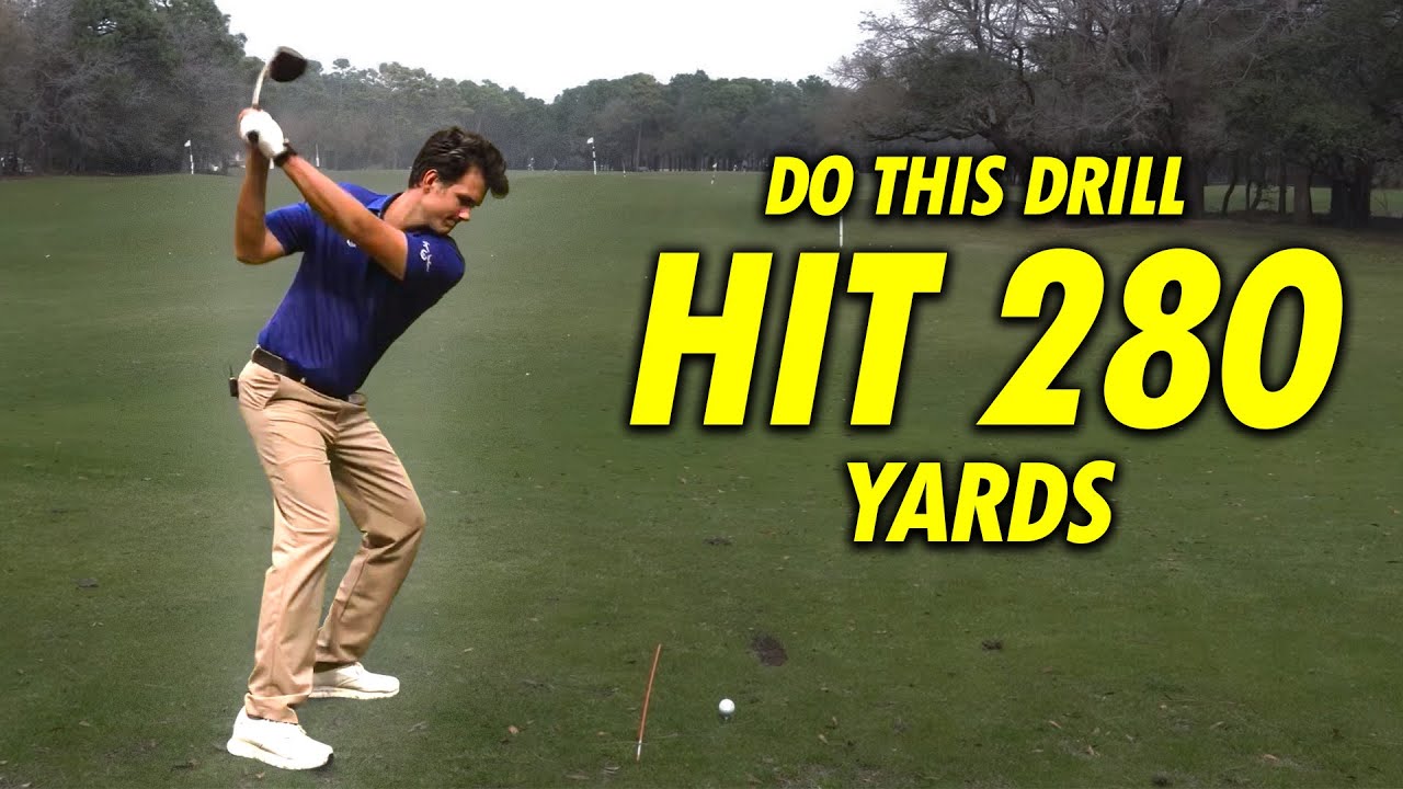 Want to Hit Your First 280 Yard Drive? Do THIS Drill.