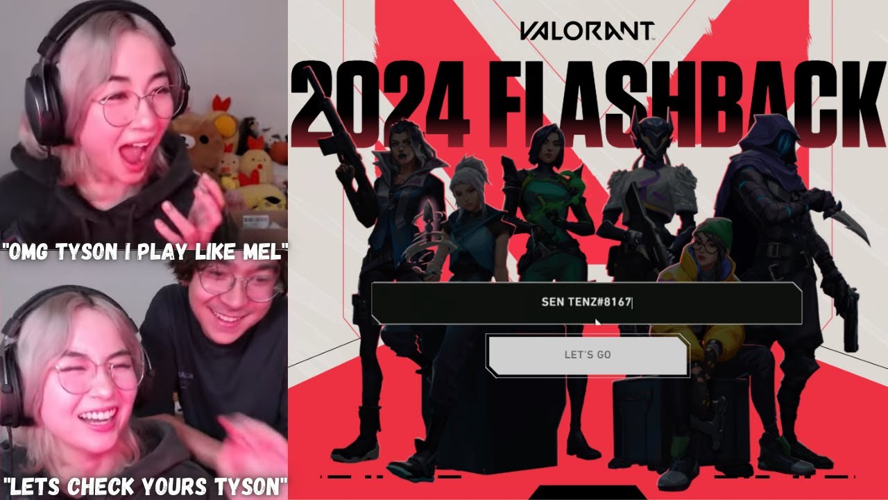 SEN TenZ & Kyedae Couldn't believe Their 2024 Valorant Flashback..