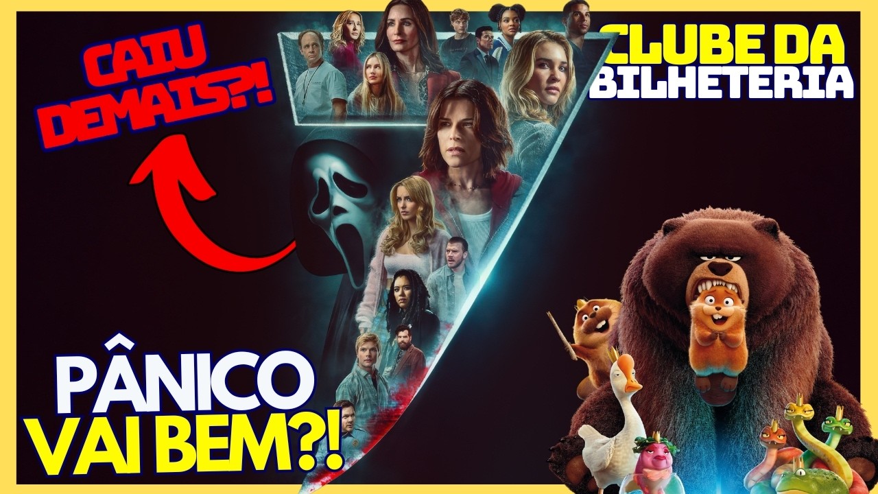 PÂNICO 7 BATE RECORDE MAS DESACELERA! HOPPERS CAI POUCO! Clube da Bilheteria