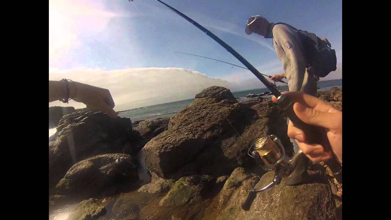 Rockfishing sur l'île de Groix