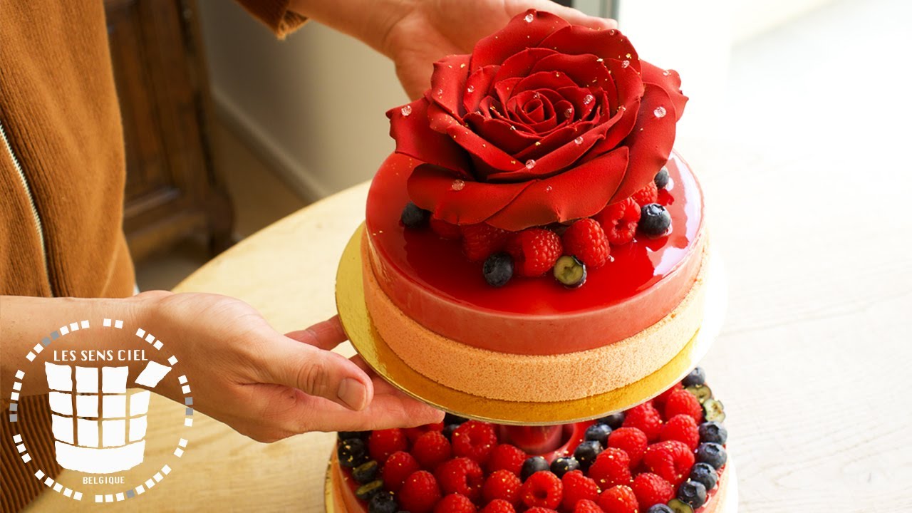 ✴︎パティシエが自宅で本気で作るウェディングケーキ✴︎How to make Wedding cake✴︎ベルギーより#127
