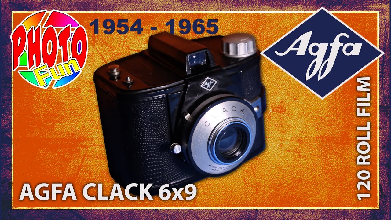 PhotoFun Agfa Clack Camera 6x9 1954 Fomapan 100 Classic