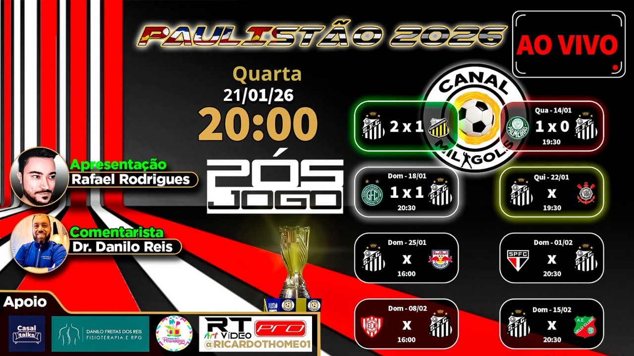 Pré-jogo Santos x Corinthians, escalações, Gabigol de volta? Tem Desfalque?