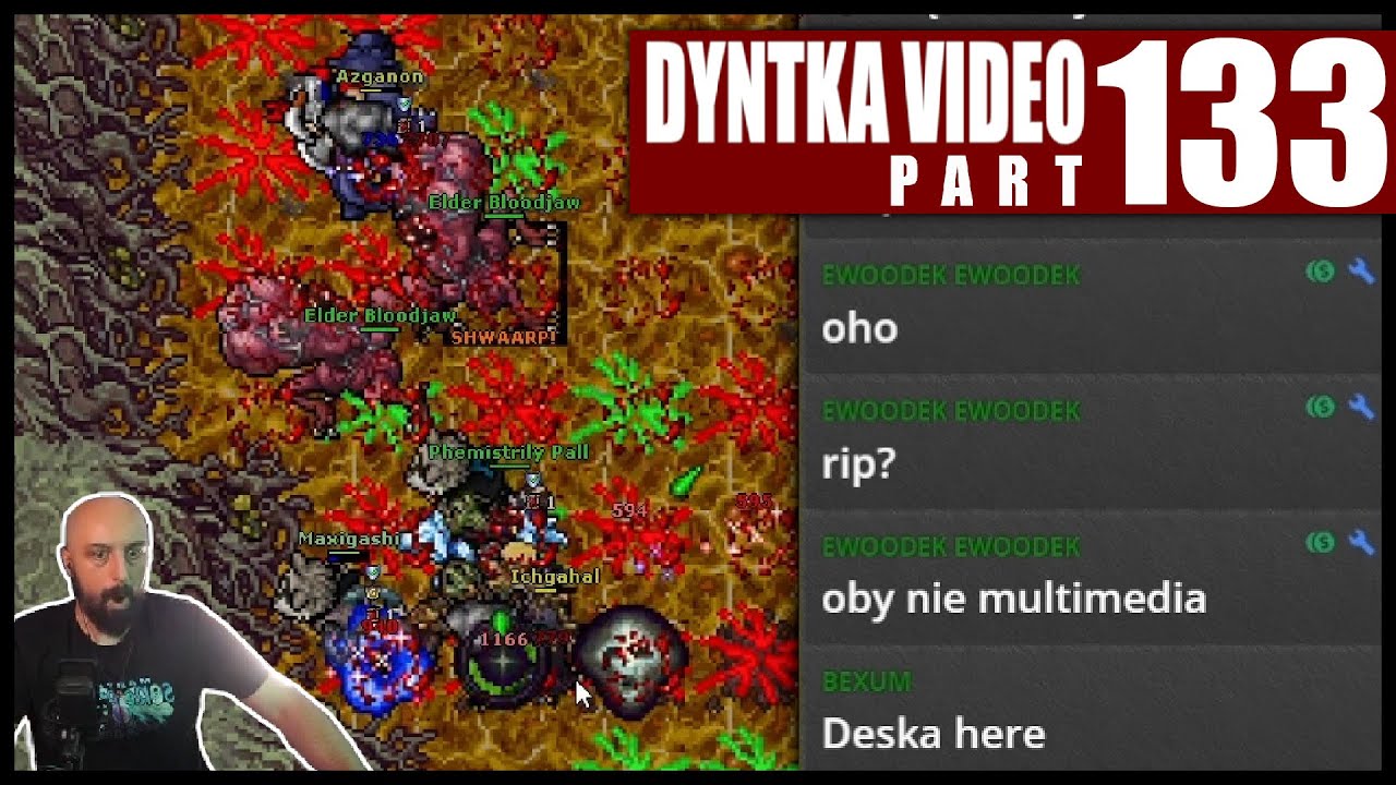 Disconnect na Ichgahal'u to nie najlepszy pomysł | Tibia - Dyntka Video odc. 133