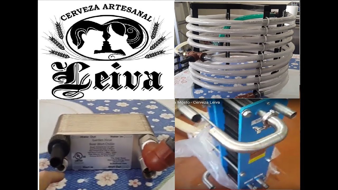 Tipos de Enfriadores para Mosto - Cerveza Leiva - Video 13