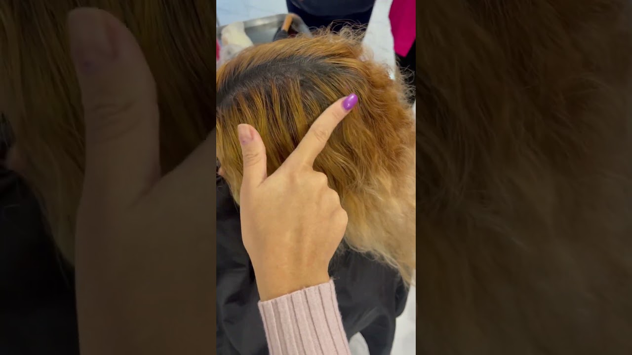 Como emparejar un tono de tinte‼️ #colorimetria #colorimetriacapilar #hair #hairstyle #blonde
