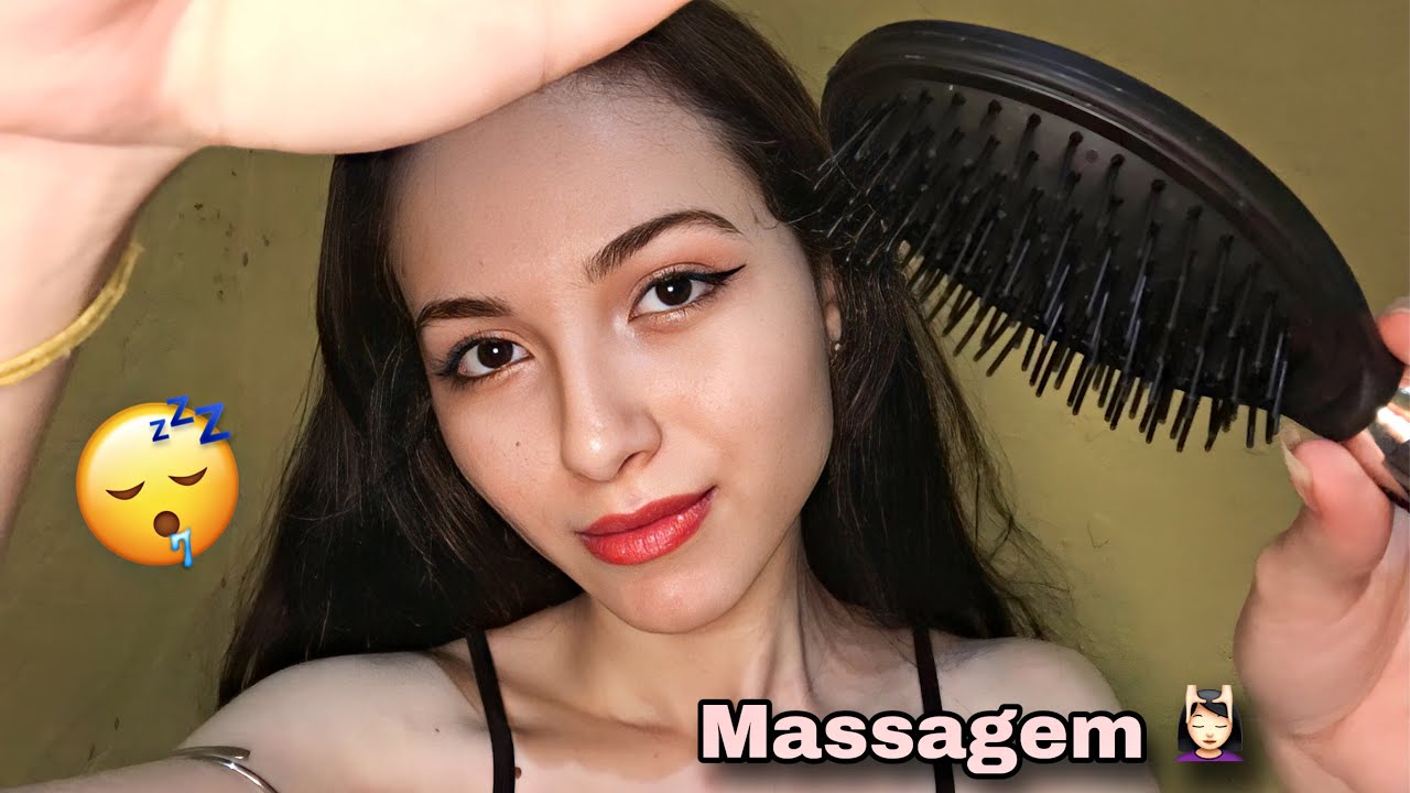 ASMR - VOU FAZER UMA MASSAGEM NA SUA CABEÇA!!!