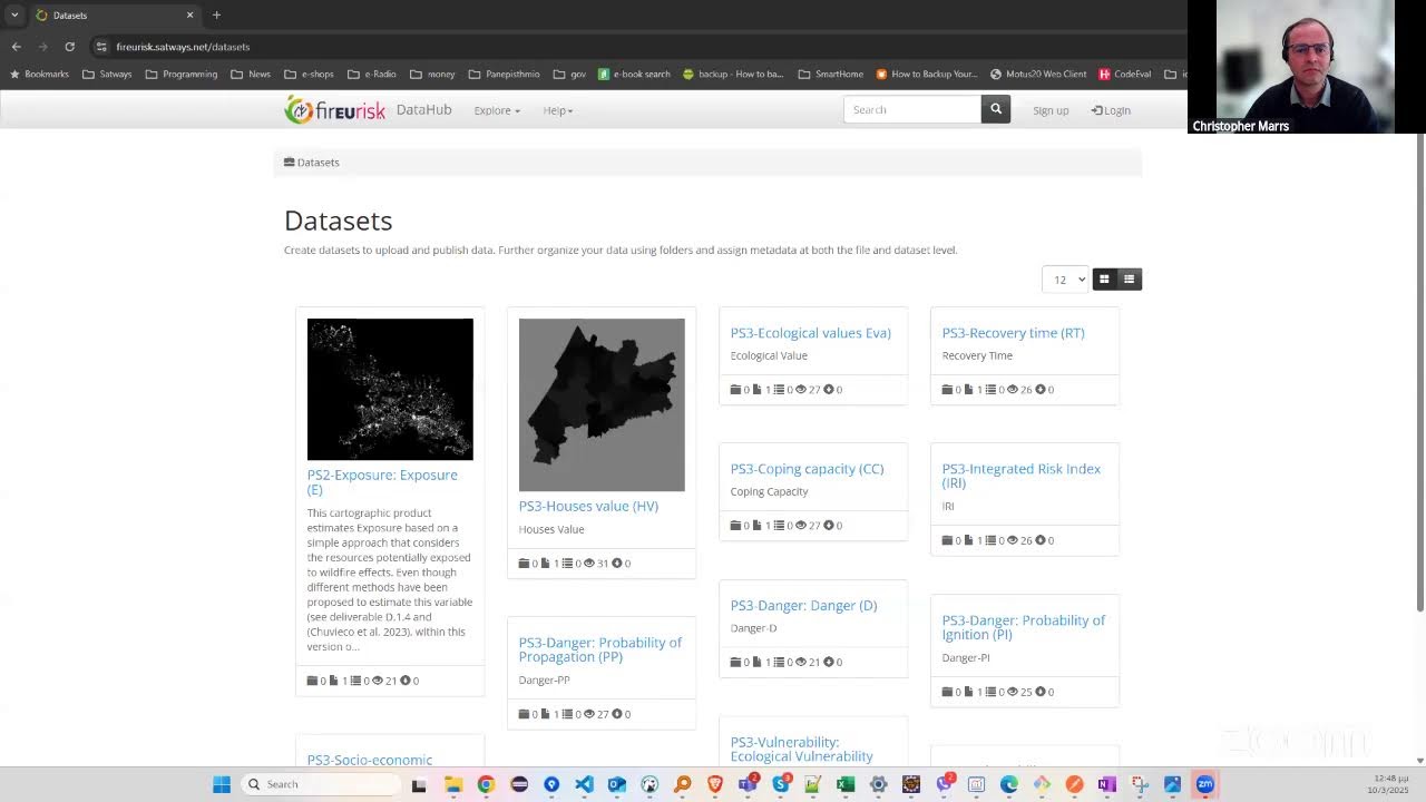 FirEUrisk Information, Data and Visualisation Tools