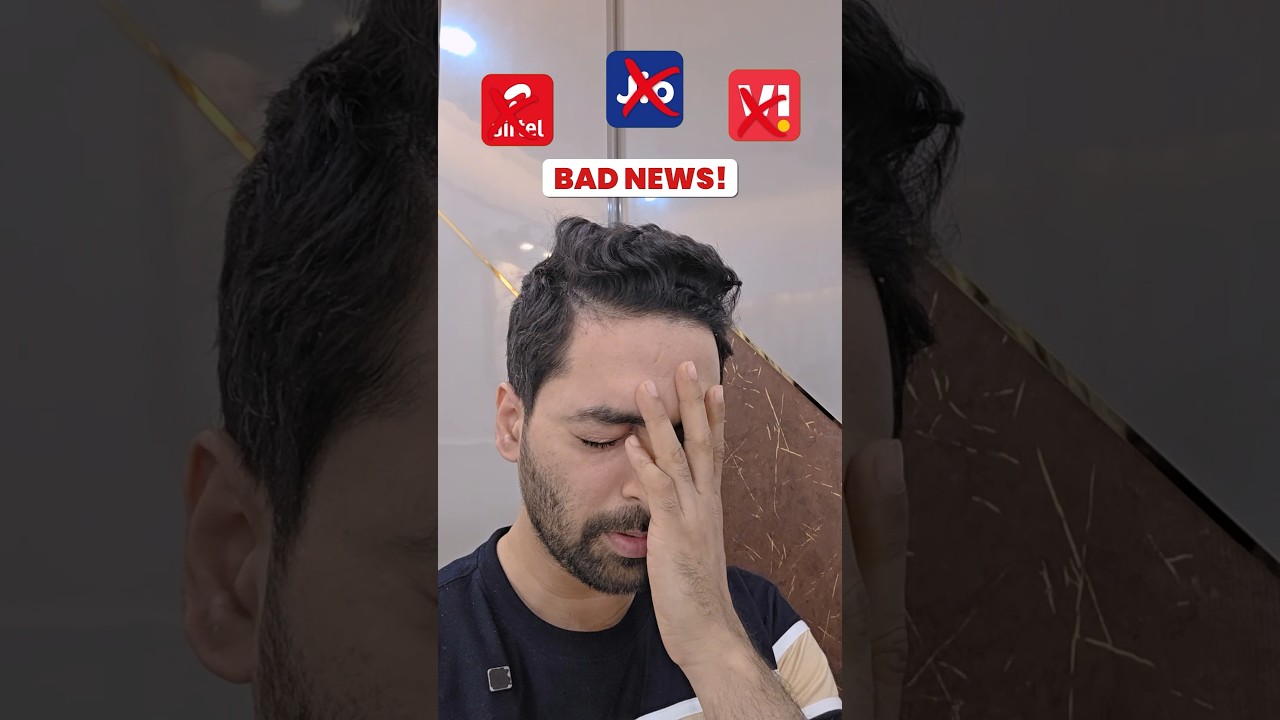 Jio-Airtel-Vi Ka Bada Jhatka! 💸 #shorts