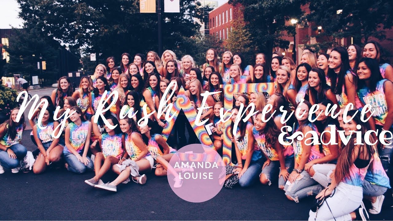 MY RUSH EXPERIENCE & ADVICE  ll  Back to School with Amanda Louise