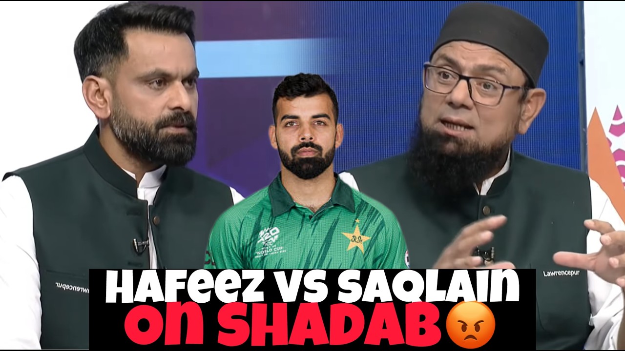Hafeez Angry on Saqlain to Support Shadab!
