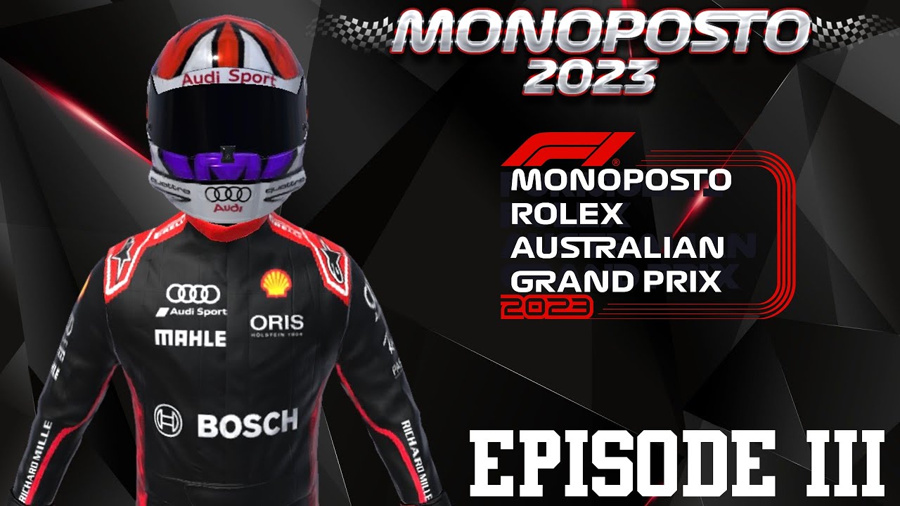 F1 Career Mode - Monoposto 2023 Championship Mode Episode 3